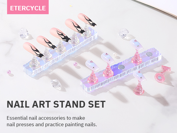 ETERCYCLE NAIL ART STAND SET