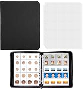 BYSTER Coin Collection Book, 30 Pack 600 Pockets Coin Sleeves, Coin Collection Holder Album, Coin...