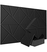 6 Pack Acoustical Wall Panels–TEMGCUAM 60" x 40" Large Art Acoustic Panels, Decorative Acoustic P...