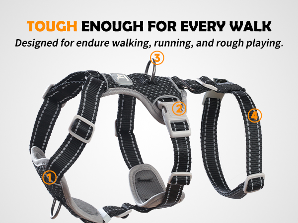 escape proof dog harness