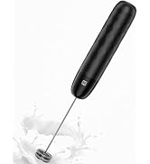 Maestri House Rechargeable Milk Frother, LunaFro Mini with Detachable Wand | 8000RPM Turbo Motor,...