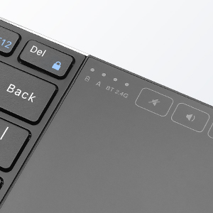 Wireless Bluetooth Keyboard with Touchpad