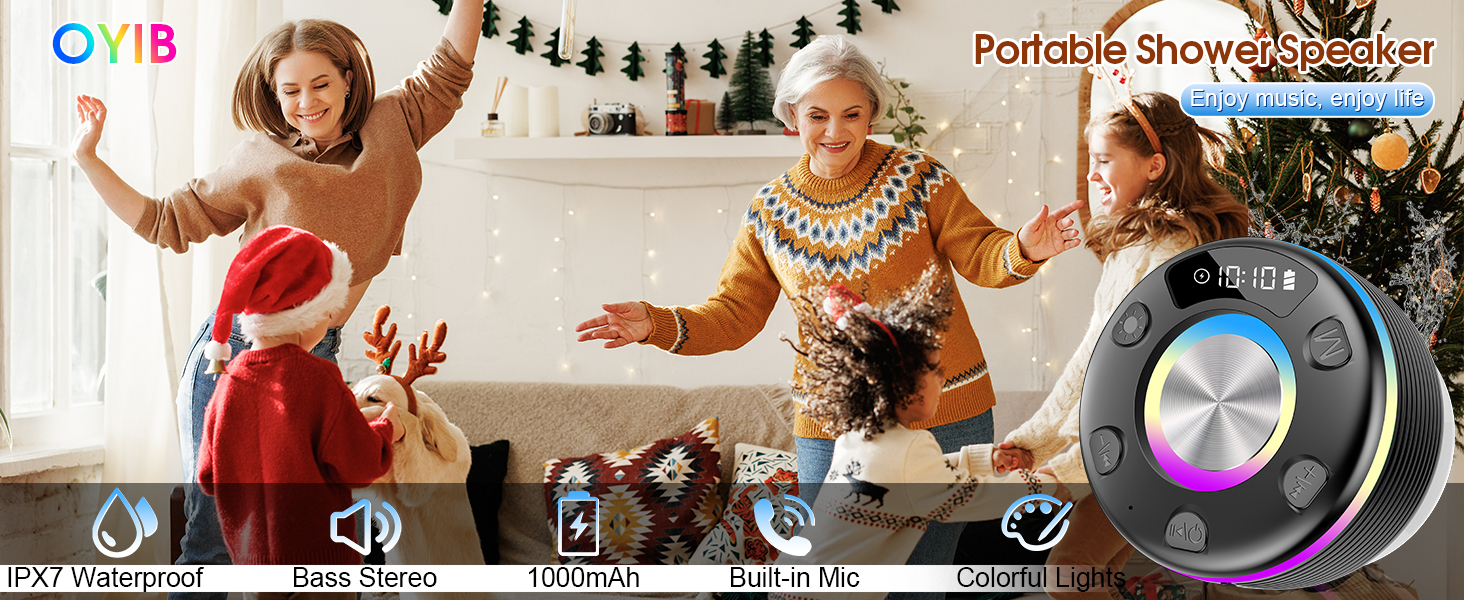 Bluetooth Shower Speaker