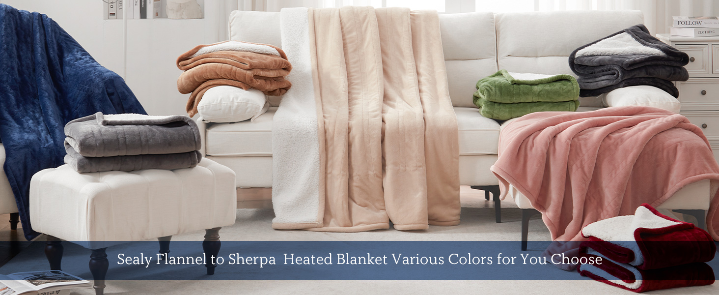 Heated Blanket throw