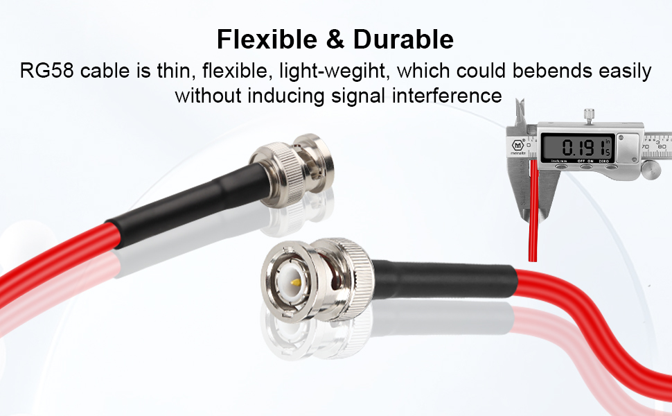 RG58 BNC Male to BNC Male