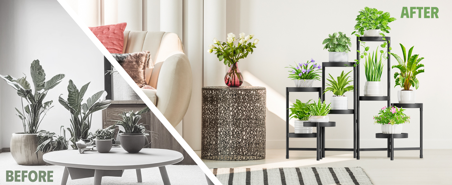tall plant stand