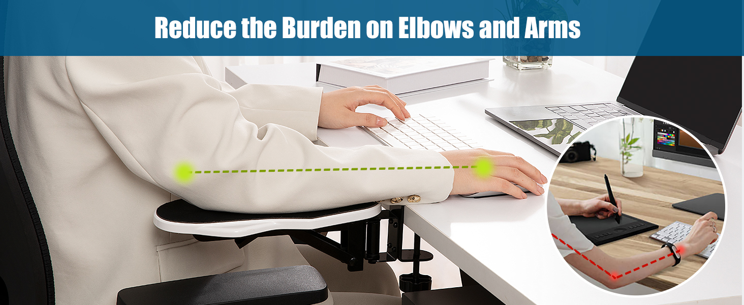 Arm Rest Support for Desk