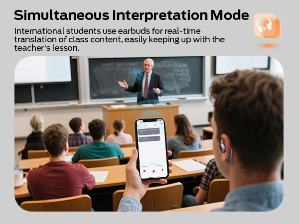 Simultaneous Interpretation Mode