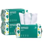 Soft Disposable Face Towel, Cotton Facial Dry Wipes 300 Count, Cotton Dry Wipes for Washing and D...