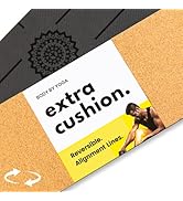 Performance Yoga Knee Pad Cushion - Extra Thick Padding For Knees, Elbows, and Wrists | Reversibl...