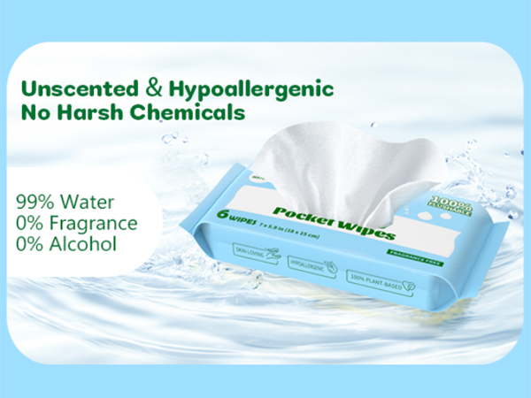 flushable travel wipes