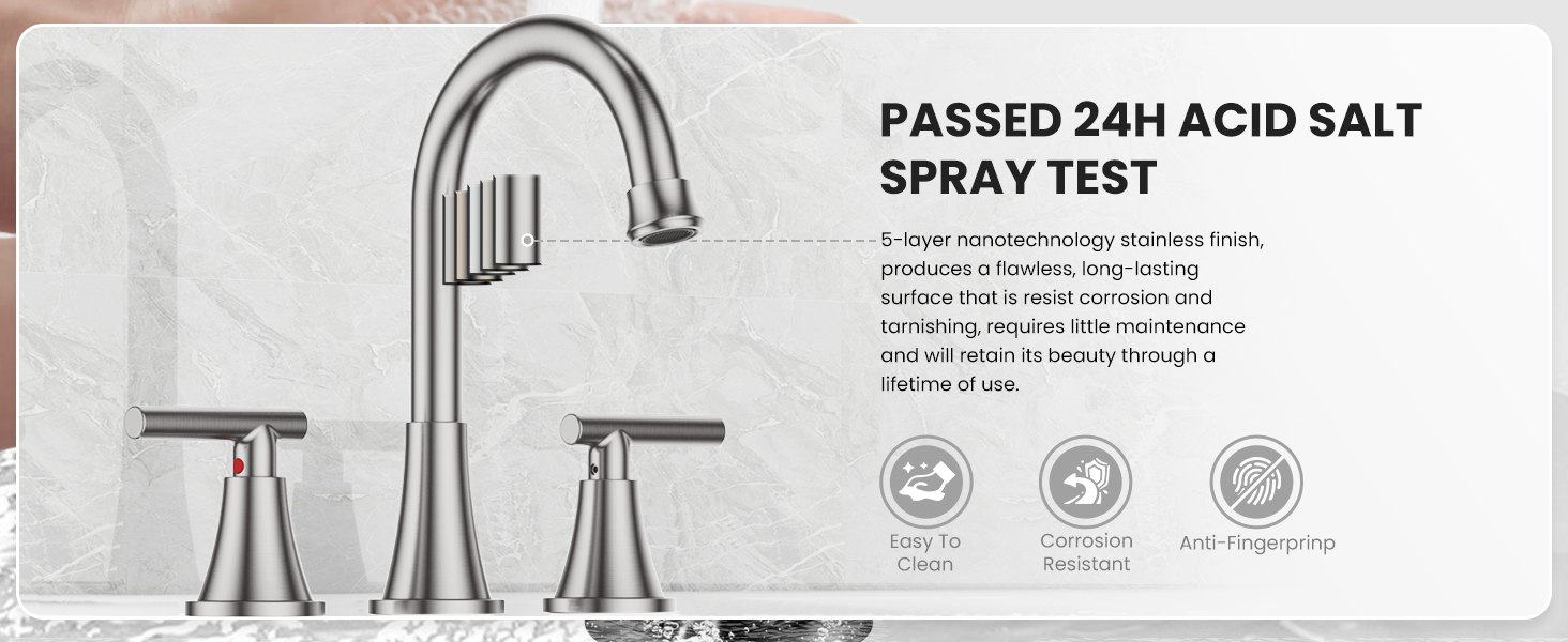 Bathroom Sink Faucet Bathroom Faucets for Sink 3 Hole Faucet for Bathroom Sink Vanity RV