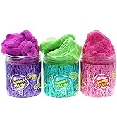 1 Pound Cotton Candy Putty Toys Scented Sensory Sand Fluff Stuff Stress Relief Kids Toy (3 Units)...