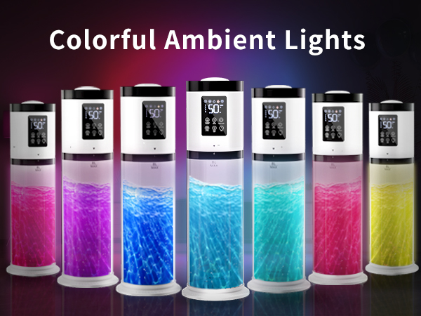humidifier with light