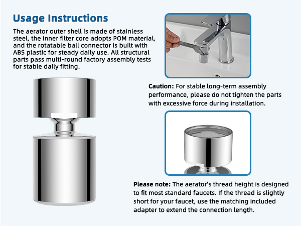 sink faucet aerator