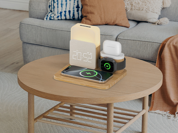 iphone alarm clock docking station