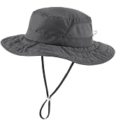 Connectyle Kids Foldable Wide Brim Sun Hat UPF 50+ Sun Protection Bucket Hats Breathable Summer B...