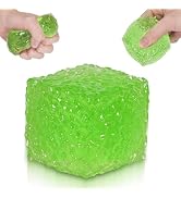 Ssqauvig Frosted Honeycomb Ice Cube Squishy Toy, 5cm Stress Relief Cube, Soft Sensory Fidget Toy ...