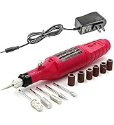 Pinkiou Portable Electric Nail Drill Set Pen Sander Polish Machine Acrylic Gel Removal Manicure F...