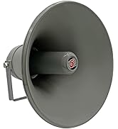 5 CORE PA Horn Loud Speaker 12 Inch Outdoor Indoor 35W 8 Ohm Durable All Weather Multi Purpose Lo...