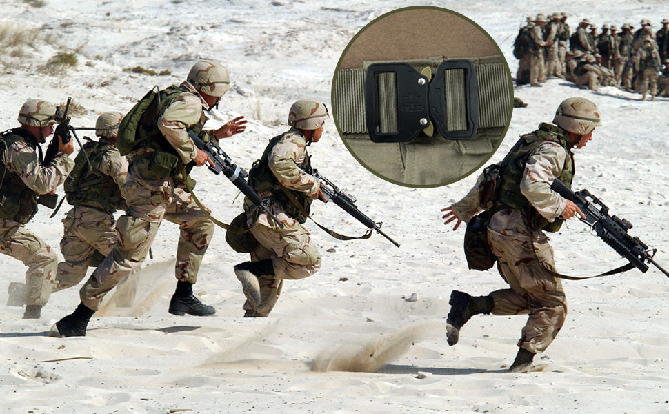 DUAL ADJUSTABLE TACTICAL BELT BUCKLE