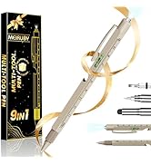 Stocking Stuffers for Adults Dad Gifts from Daughter Son Wife, 9 in 1 Multitool Pen Gifts for Him...