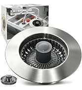 STILLM 3 in 1 Kitchen Sink Stopper, Pop Up Kitchen Sink Drain Strainer | STILLM Kitchen Sink Drai...