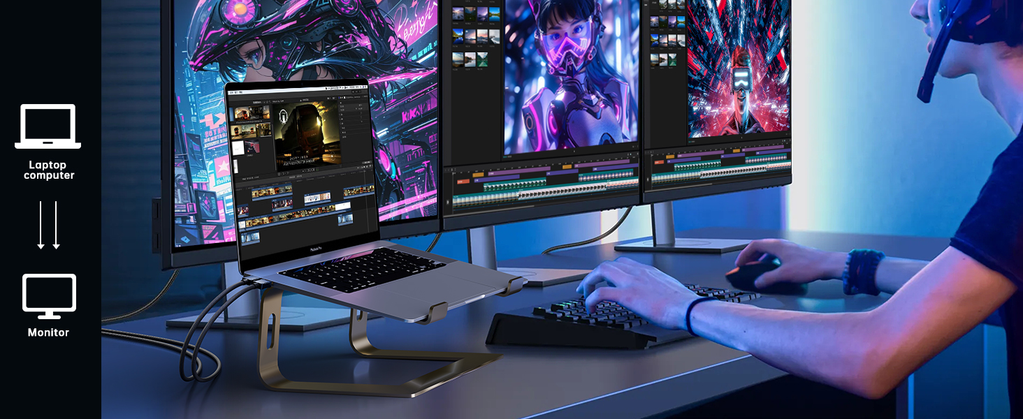 LAPTOP TO MONITOR
