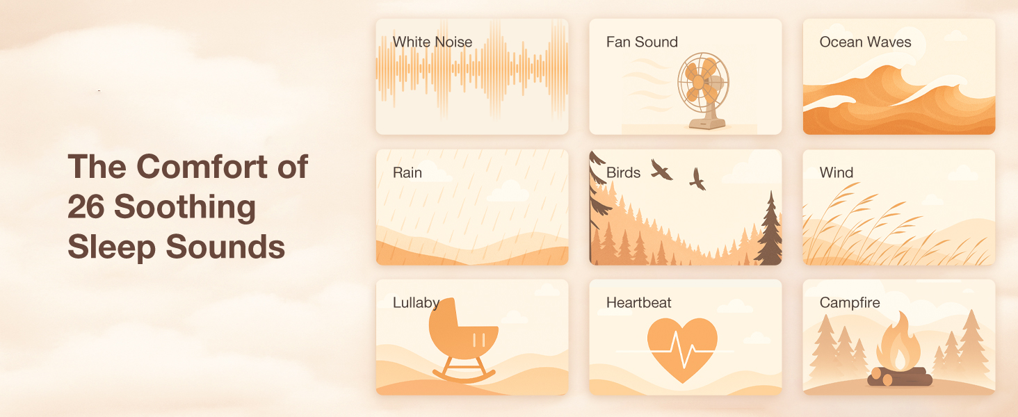 soothing sounds machine for sleeping