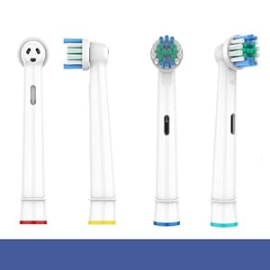 Replacement heads for oral b