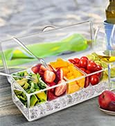 Condiment Tray, Condiment Server, Fruit Tray, Salad Tray
