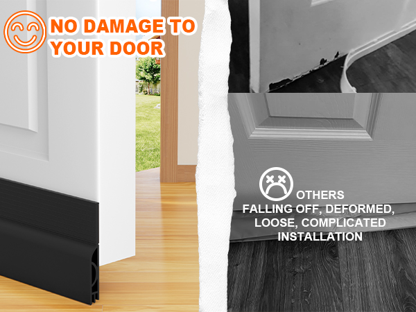 under door draft stopper