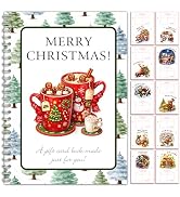 Hologram Christmas Gift Card Book for Her, Holiday gift card holder book, Christmas Gift Book wit...