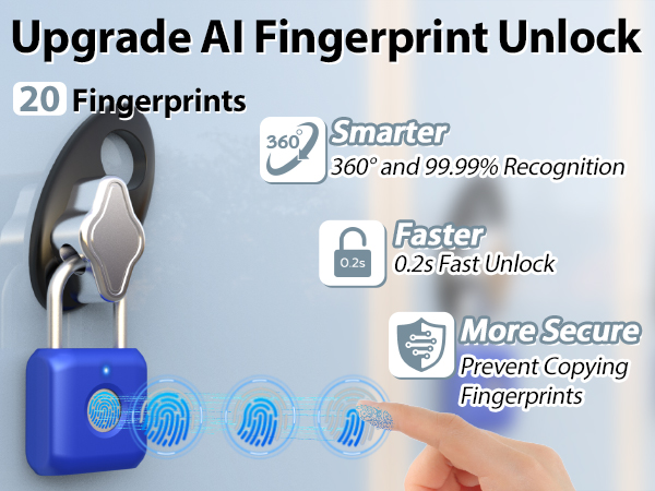Gym Locker Lock Fingerprint Lock