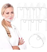 OSALADI 8pcs Chef Food Service Reusable Anti- for Restaurants Washable Face Masks Bulk Pack