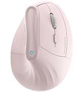 KYSONA 57° Ergonomic Wireless Tower Mouse, Vertical Quiet Ergo Mouse, Bluetooth(BT5.0,BT3.0)&2.4G...
