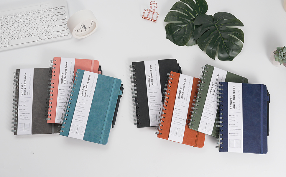 OnMove spiral notebook