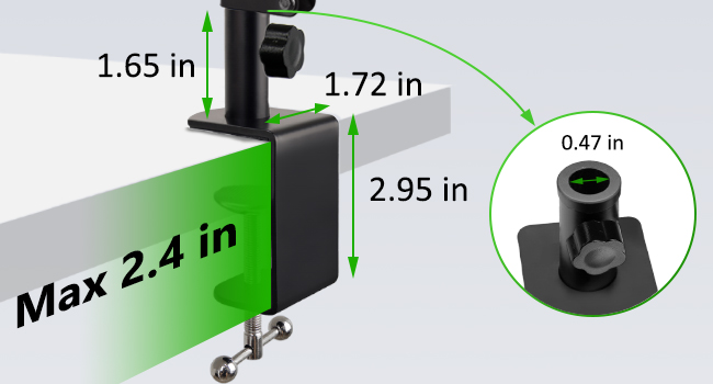 Upgraded Heavy Duty Clamp