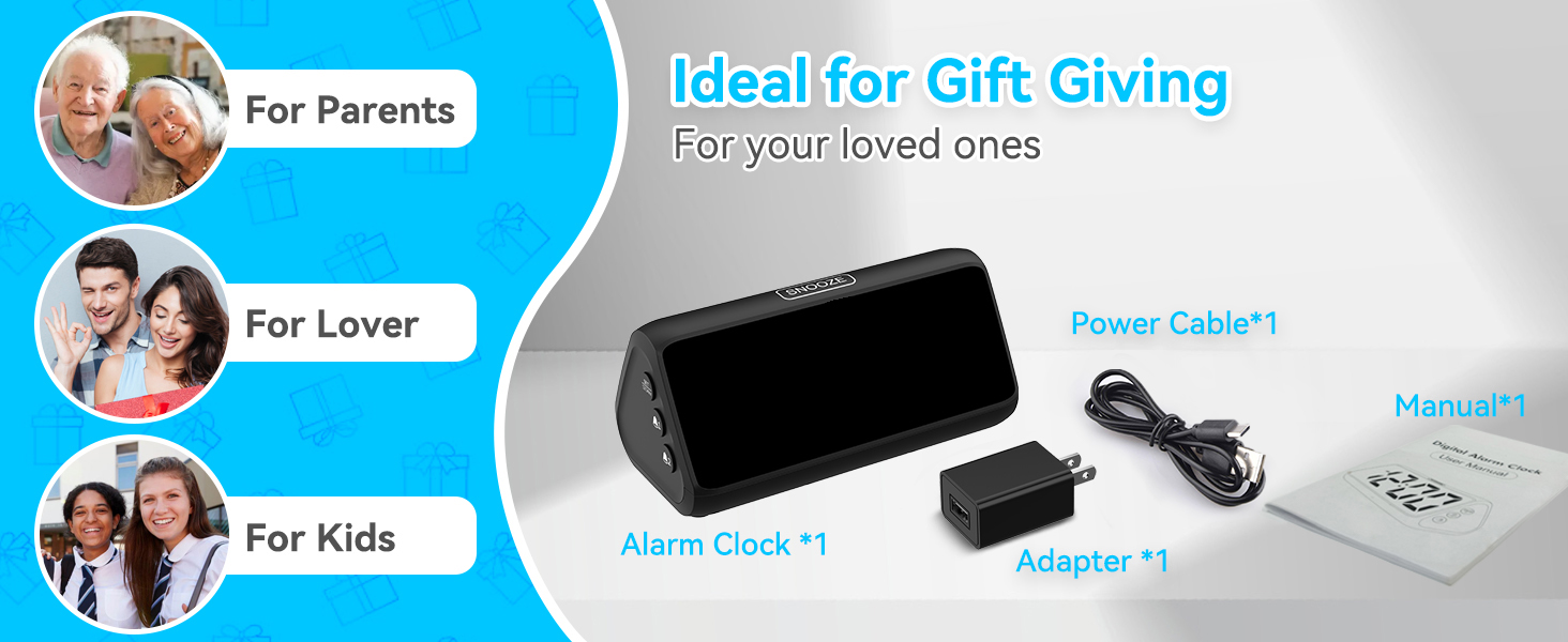 digital clocks for gift giving