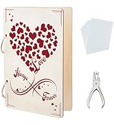 SUPERDANT Always & Forever Love Heart Greeting Card Organizer Romantic Anniversary Greeting Card ...