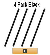 4 Pack Black Oven Rack Shields
