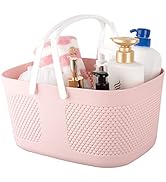 Shower Caddy Basket, Portable Large Capacity Thickened Plastic Organizer Storage Tote with Handle...