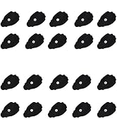 Pack - 20 (10 Pairs) Large TENS Unit Electrode Pads Reusable Self-Adhesive Replacement Massage Pa...
