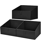 DIMJ Closet Baskets, Storage Bins for Closet Shelves, Linen Closet Organizers and Storage Baskets...