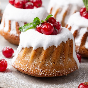 mini fluted cake pan