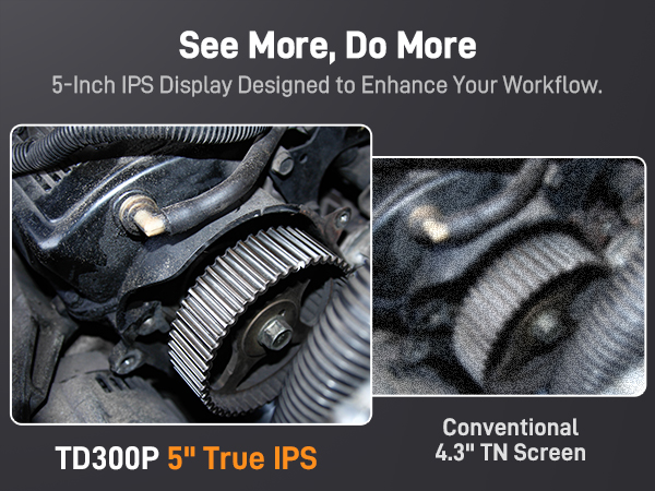5inch IPS Screen Display Two-Way Articulating Borescope with Light
