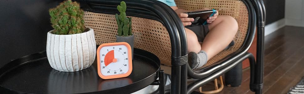 Time Timer MOD - Home Edition in Dreamsicle Orange