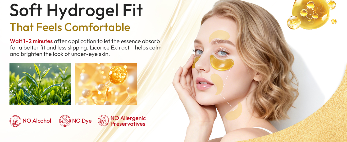 Soft Hydrogel Fit That Feels Comfortable