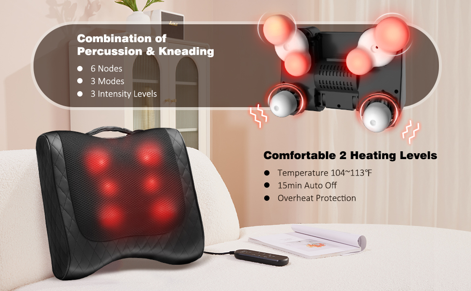 Back Massager with Heat