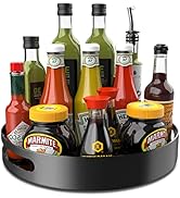 Lazy Susan Turntable Organizer for Cabinet Pantry Kitchen Countertop Refrigerator Office, 12 Inch...